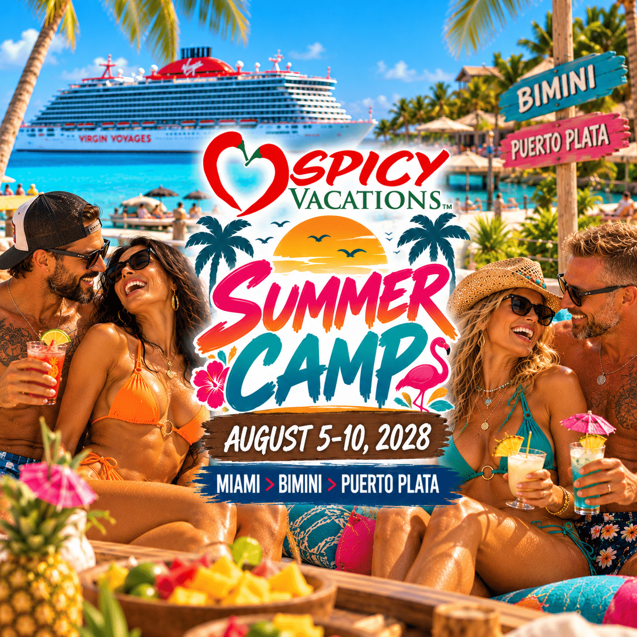 Virgin Voyages Summer Camp | Aug 5-10, 2028
