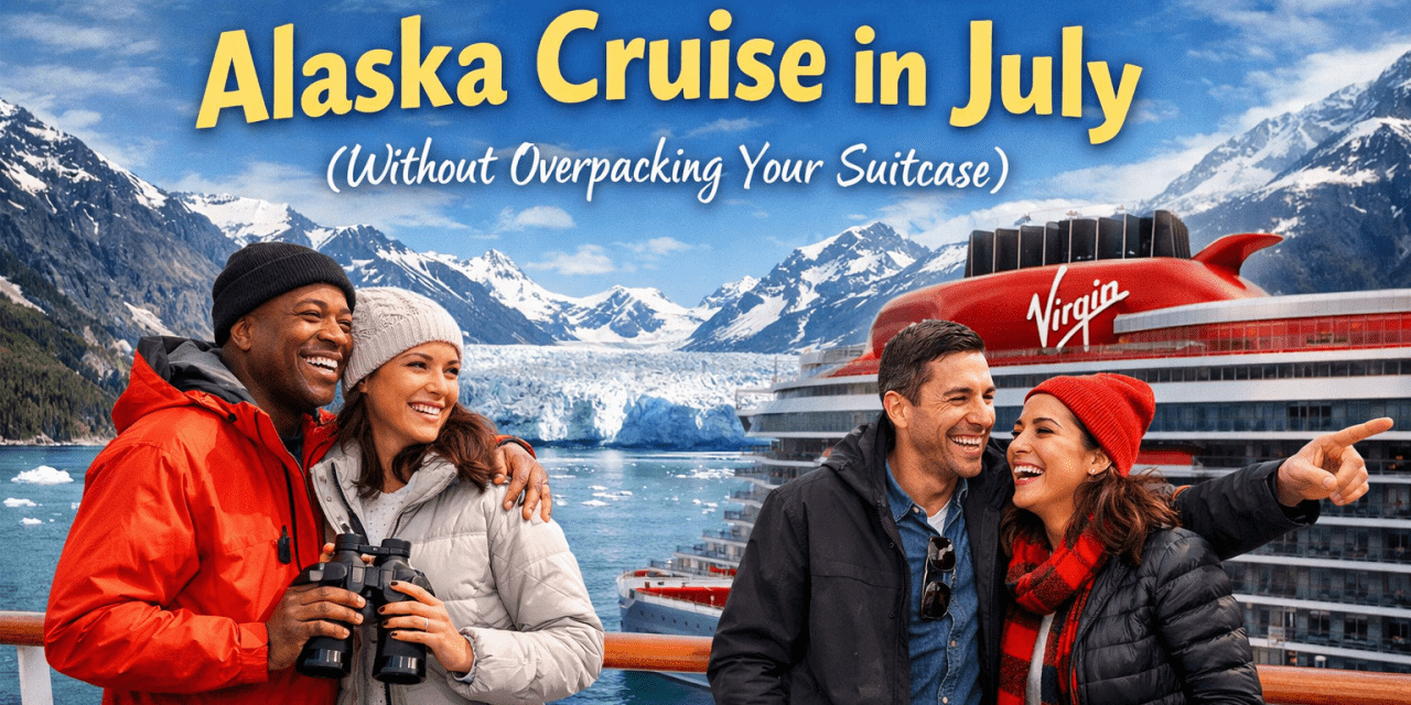 How to Pack for an Alaska Cruise in July (Without Overpacking Your Suitcase)