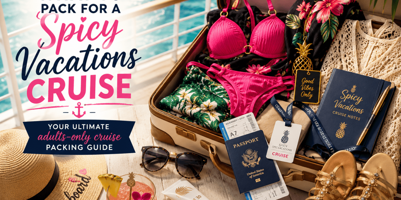 🌶️ What to Pack for a Spicy Vacations Cruise
