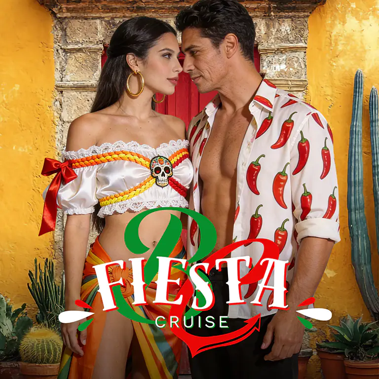 Bliss Fiesta Cruise February 2027 promotional artwork