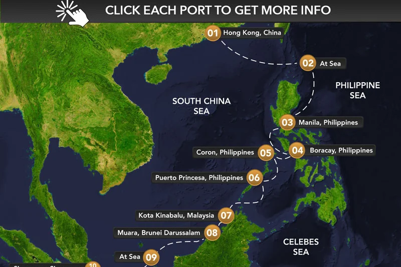 Desire Hong Kong to Singapore Cruise 2028 | January 16–26